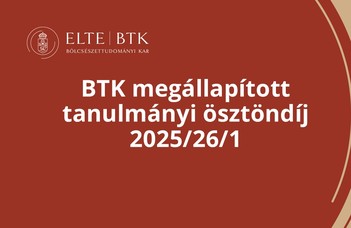 BTK megállapított tanulmányi ösztöndíj 2025/26/1