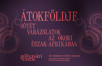 Németh György Amadé tart előadást Gólyavári Esték következő részében.